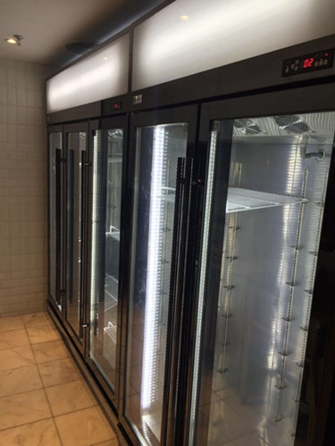 上海莘庄肥得捞餐厅采用肯德7台商用冷柜