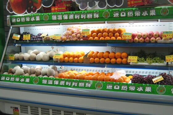 超市水果风幕柜使用一段时间后有异味怎么办？