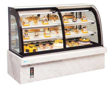 蛋糕放在冷藏用蛋糕展示柜里的保存期、保存湿度-肯德冷柜