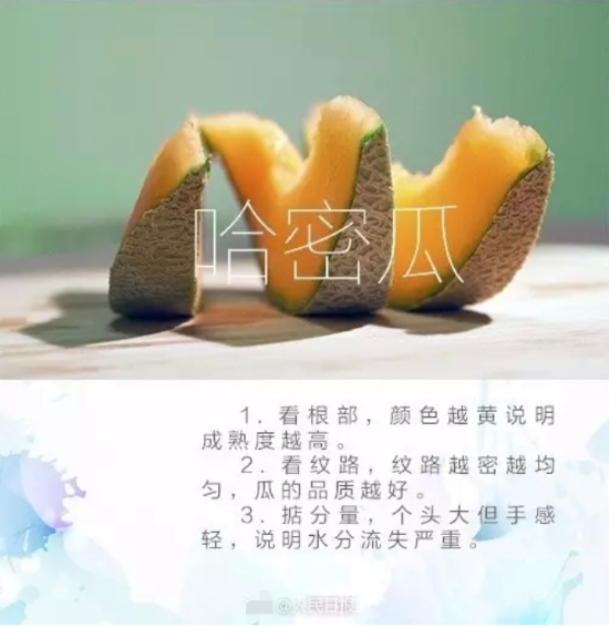 卖了几十年水果的老农教你挑哈密瓜