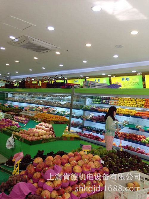 玛得堡台湾食品超市选用上海肯德超市冷柜产品